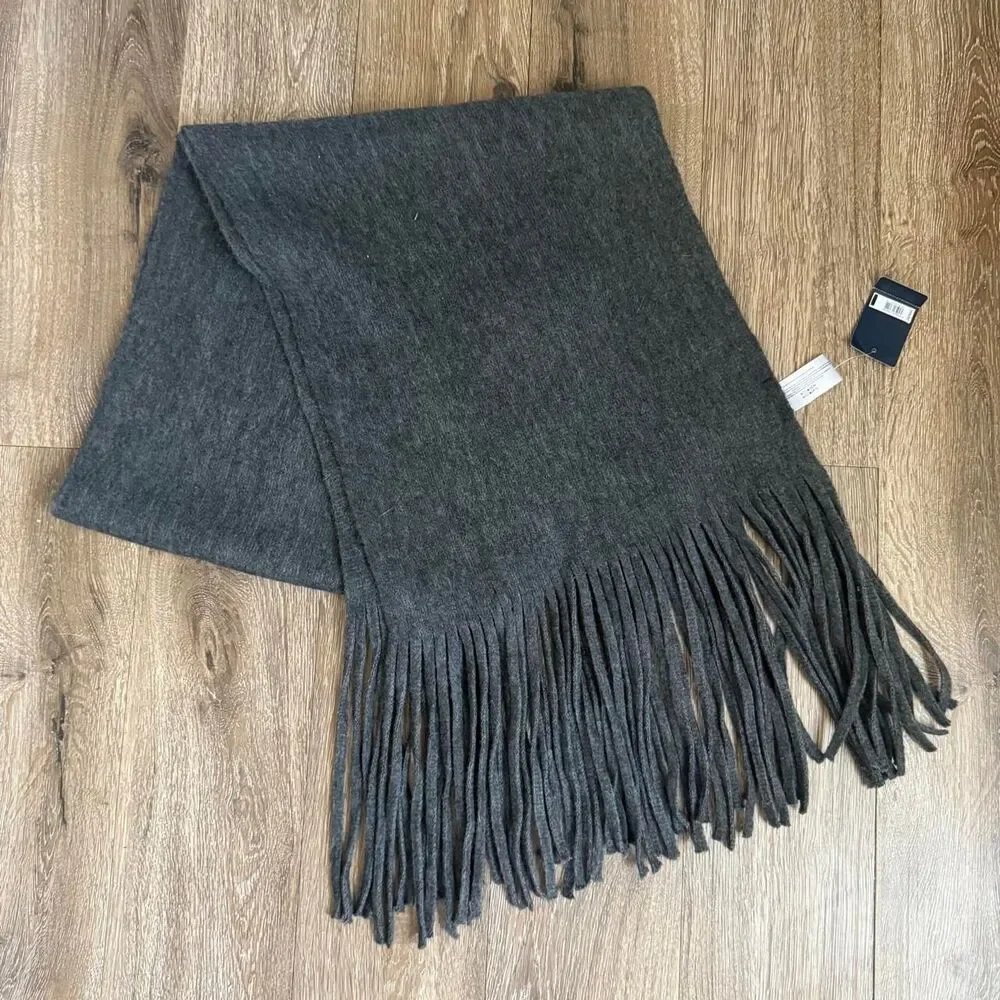 Lucky-brand Women's Grey Scarf-wraps- NWT